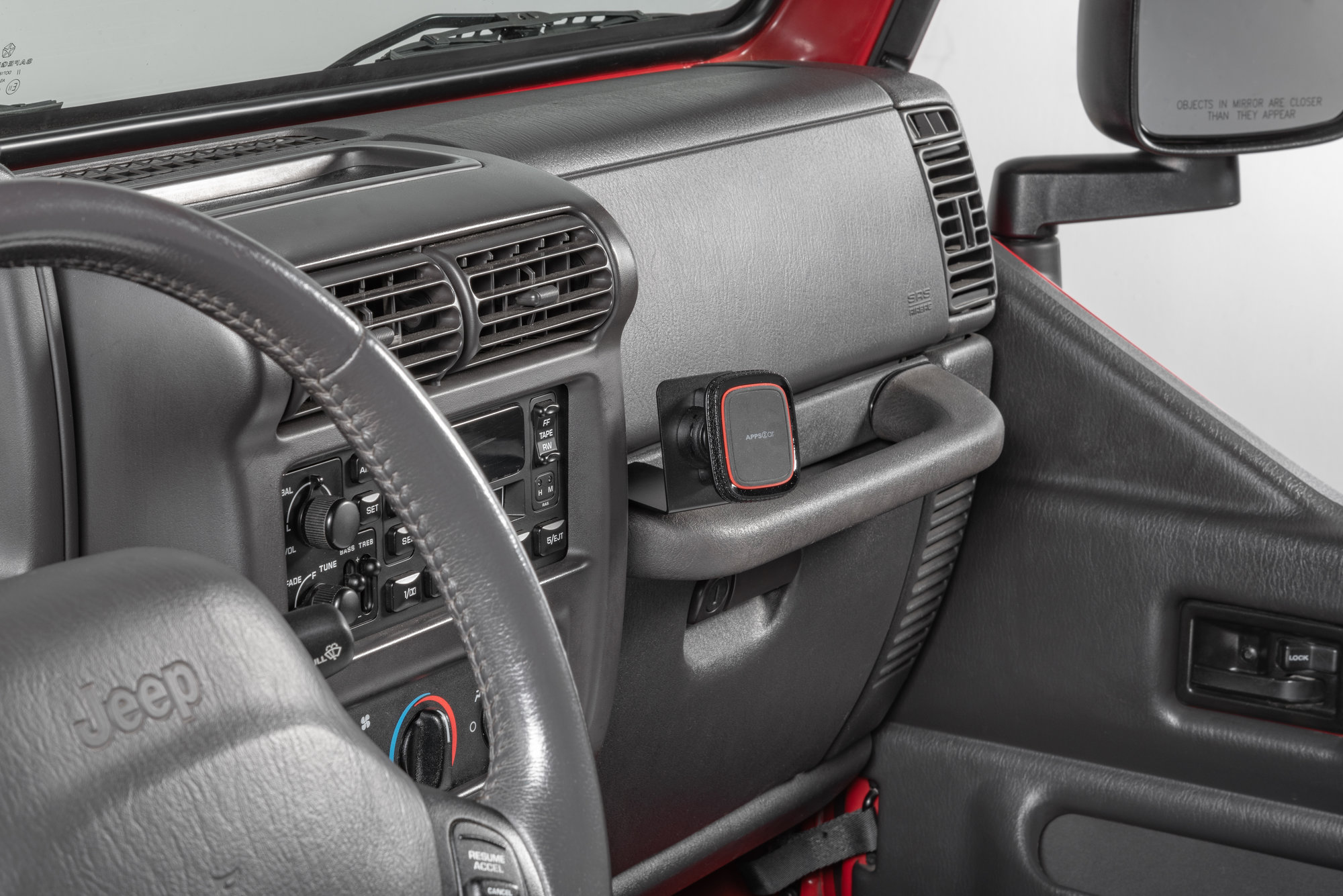 Jeep tj sale phone holder